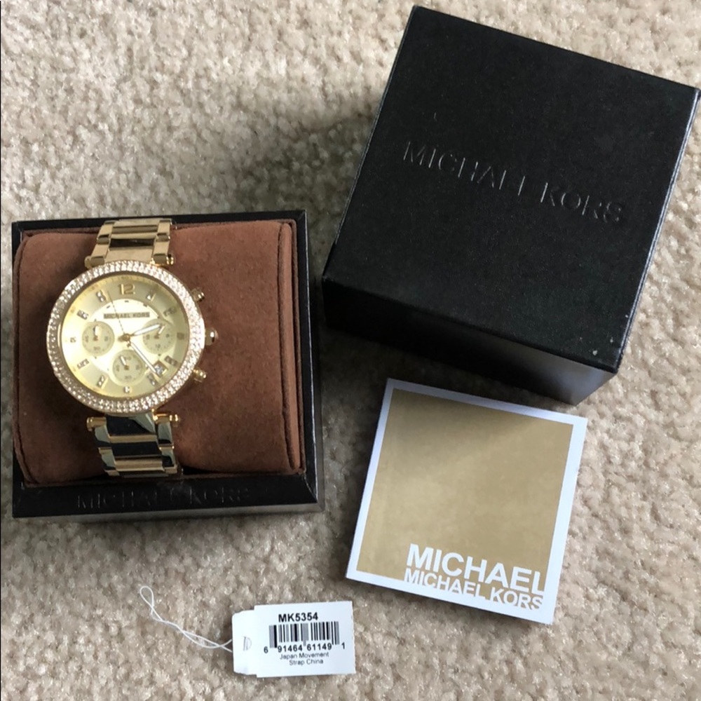 BRAND NEW WITH TAGS! Michael Kors “Parker” watch i